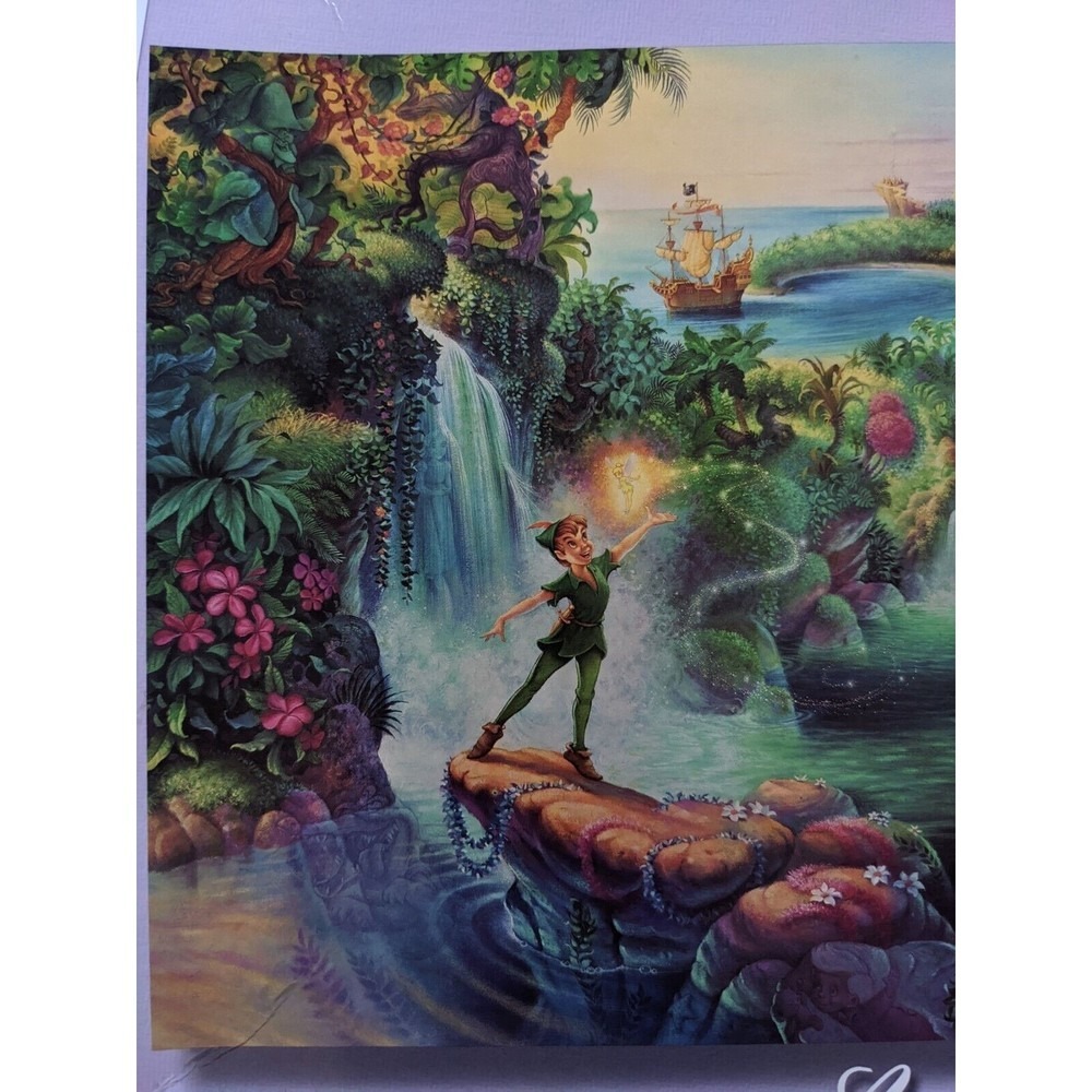 Vintage Disney Jigsaw Puzzle Du Bois Artist Collection Peter Pan 1000 Piece RARE - Picture 4 of 11